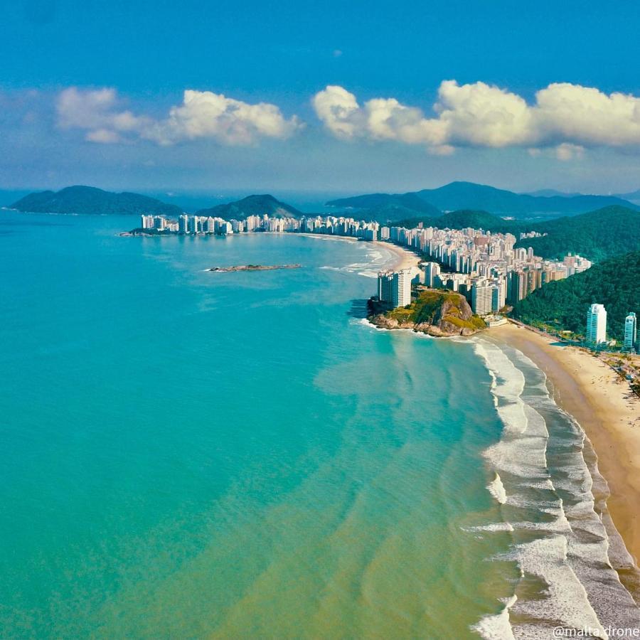Apartamento Praia Da Enseada 2 Guarujá Exteriör bild